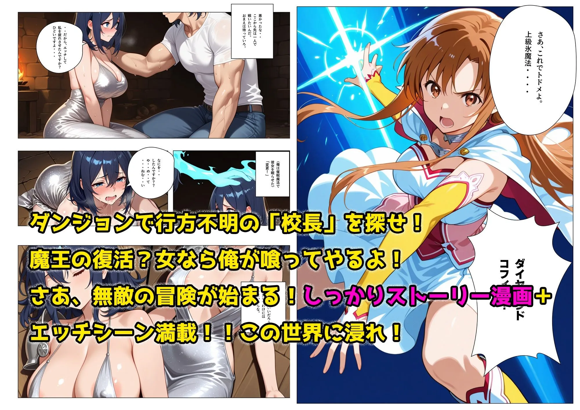 異世界転生 小さな村の催●先生2