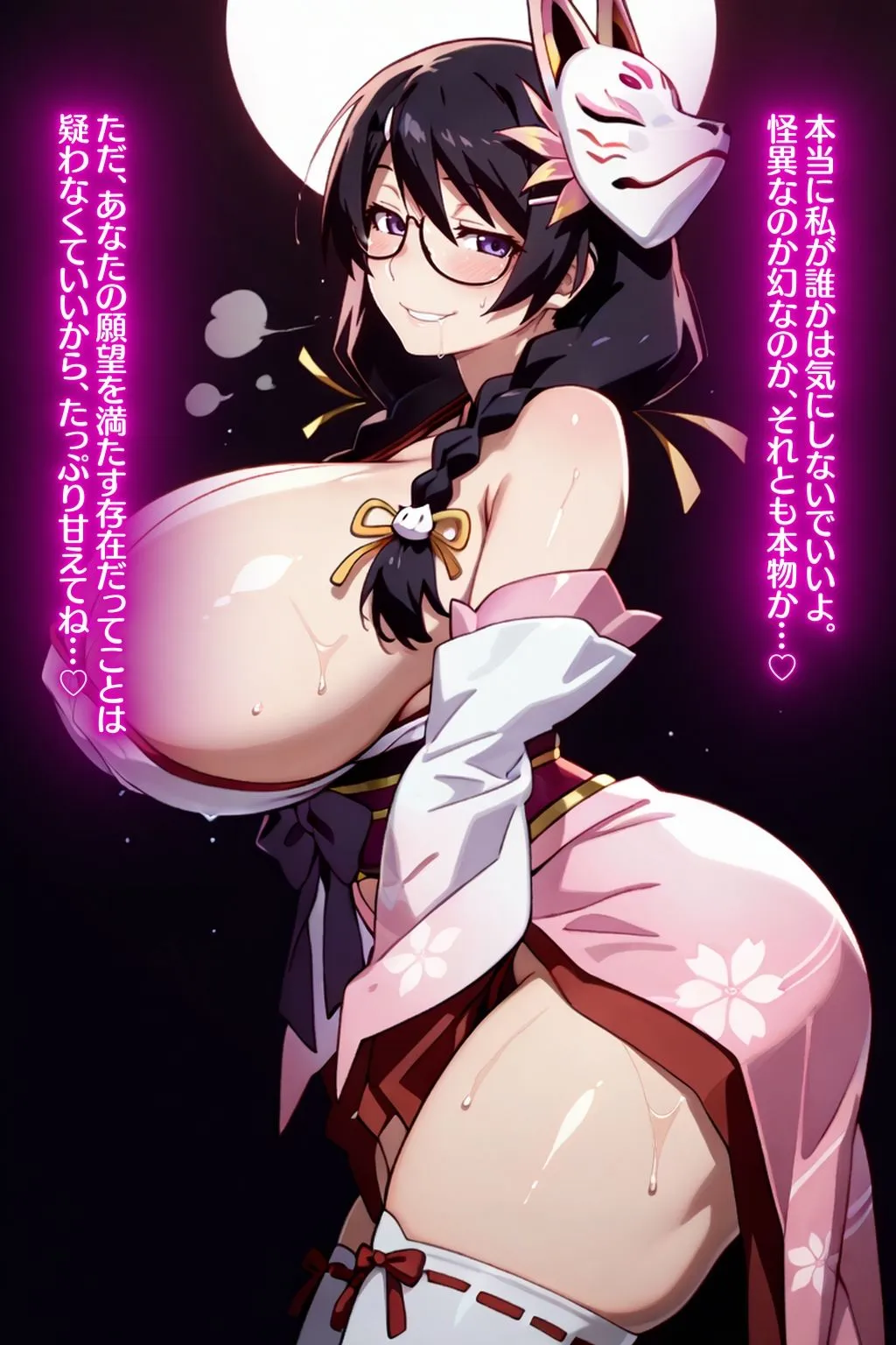 羽〇翼の淫靡な甘サド媚び奉仕〜淫らな爆乳眼鏡と情欲に溺れる倒錯性欲絶頂録〜