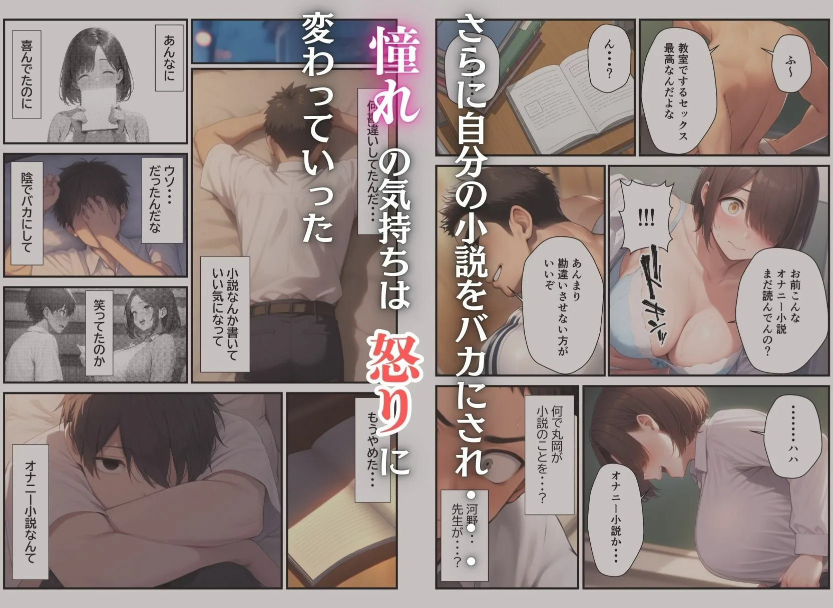 憧れのむちむち熟女教師と特別課外セックスで童貞卒業