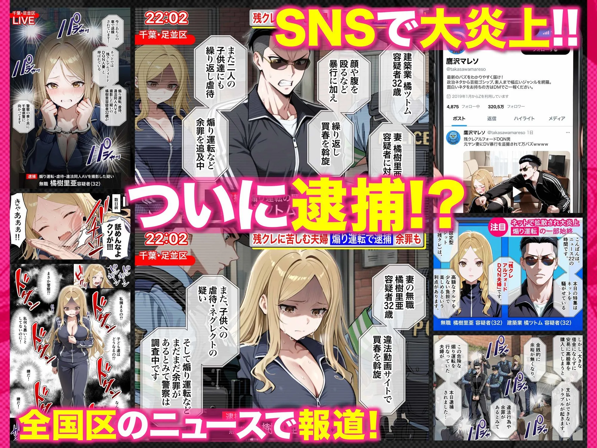 残クレアルフォード元ヤン人妻（32歳3人子持ちママ）NTR PART3（SNSバズチャレンジ編）